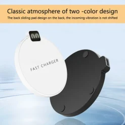 Wireless Charger 15 W Output Power Wireless Charging Stand CE Certified Fast Wireless Charging Thin Smart Identification Technology For Cellphone