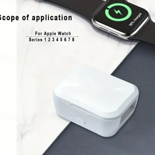 Wireless Charger For IWatch Series Portable Charging Emergency Charging Bank 900MAH Portable Wireless Charger For Watch