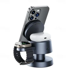 Wireless Charger Wireless Charging Station CE Certified Fast Wireless Charging MagSafe 4 in 1 For Compatible with any wireless charging enabled devices