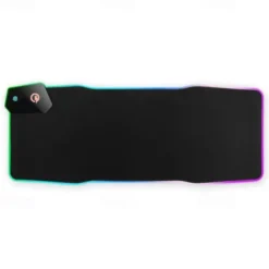 Wireless Charging Mouse Pad Gamer Mousepad Oversized RGB Luminous Desk Mat Computer Laptop Keyboard Non-slip Glowing LED Cushion