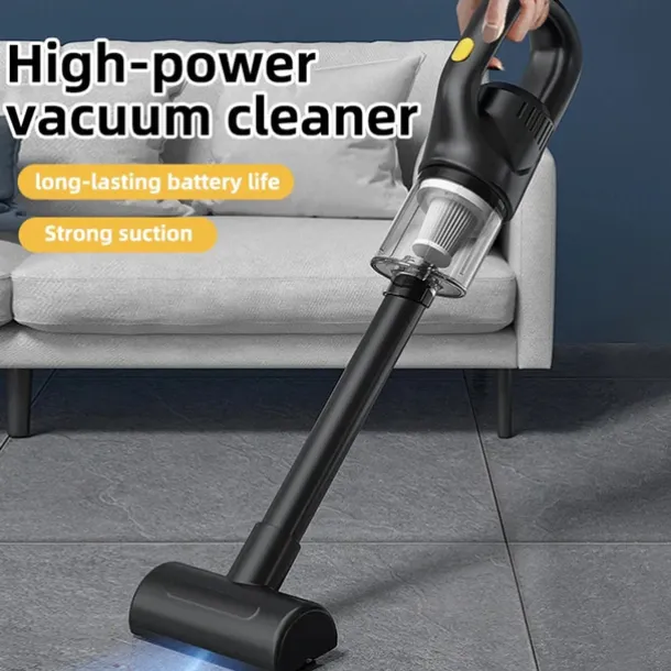 Wireless Charging Vacuum Cleaner Portable Household Car Use Strong Suction High Power Vacuum Cleaner