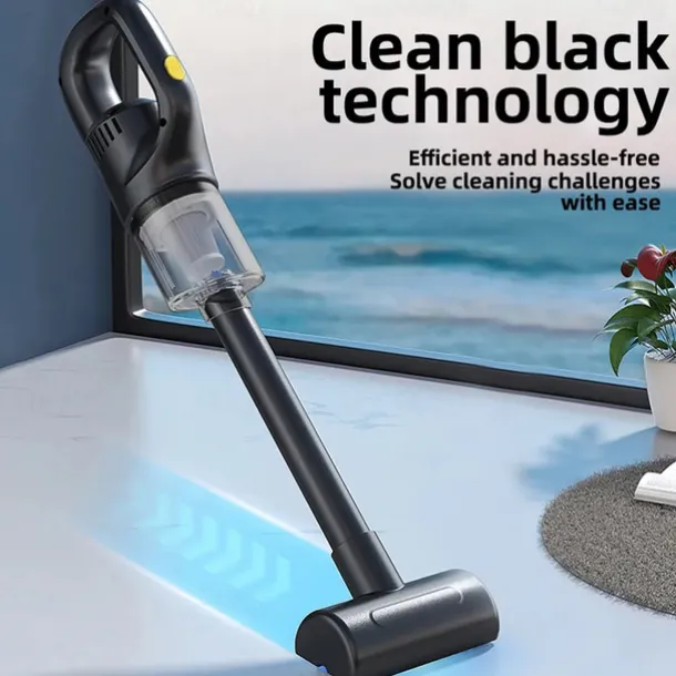 Wireless Charging Vacuum Cleaner Portable Household Car Use Strong Suction High Power Vacuum Cleaner