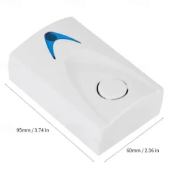 Wireless Doorbell 1 Button 1 Receiver Remote Control Home Security Door Bell