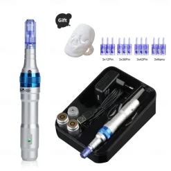 Wireless Dr Pen Ultima A6 Electric Derma Stamp Rechargeble Dermapen Microneedling For Skin Care Semi Permanent Tattoo Salon Beauty Device