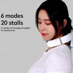 Wireless Electronic Neck Massager 4D Shiatsu Cervical Massager Stiff Neck Massage Health Care Therapy Pulse Pain Relief