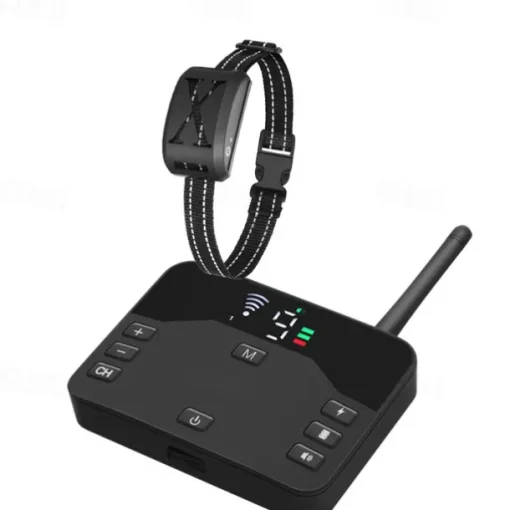 Wireless Pet Electronic Fence Cross border Intelligent Remote Control Dog Trainer Dog Electric Shock Collar Stop Barking Device