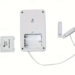 Wireless Security Alarm System for Home Garage & Shed - Includes Door & Window Keypad Battery Powered (3 AA Batteries Not Included)