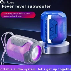 Wireless Small Speaker Subwoofer (battery Life About Five Hours Power 5W Wireless Version 5.0) Mini Home Outdoor Pluggable Card Long Duration