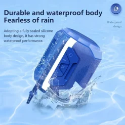 Wireless Small Speaker Subwoofer (battery Life About Five Hours Power 5W Wireless Version 5.0) Mini Home Outdoor Pluggable Card Long Duration