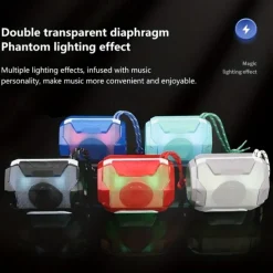 Wireless Small Speaker Subwoofer (battery Life About Five Hours Power 5W Wireless Version 5.0) Mini Home Outdoor Pluggable Card Long Duration