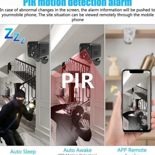 Wireless Wifi Camera Mini Surveillance Full HD 1080P IP Security Baby Monitor Night Vision Outdoor Smart Home Camera Recorder PIR Motion Detection