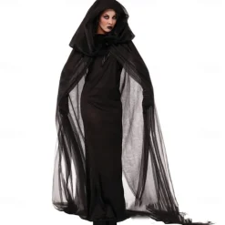 Witch Devil Ghost Bride Halloween Cosplay Costume Party Costume Masquerade Walpurgis Night Outfits Cosplay Adults' Women's Masquerade Mardi Gras Performance Party Halloween Easy Halloween Costumes