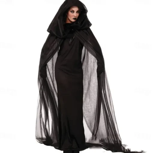 Witch Devil Ghost Bride Halloween Cosplay Costume Party Costume Masquerade Walpurgis Night Outfits Cosplay Adults' Women's Masquerade Mardi Gras Performance Party Halloween Easy Halloween Costumes