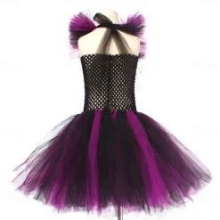 Witch Halloween Dress Cosplay Costume Tutu Walpurgis Night Cosplay Kid's Girls' Carnival Masquerade Mardi Gras Performance Party Halloween Easy Halloween Costumes Dress Up