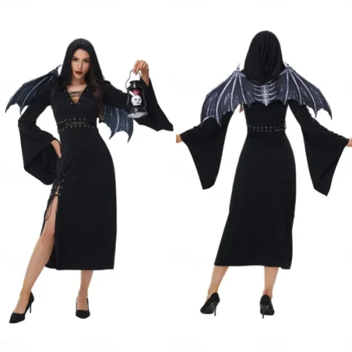 Witch Halloween Dress Cosplay Costume Costume Walpurgis Night Sexy Costume Adults' Women's Party Easy Halloween Costumes Dress Up