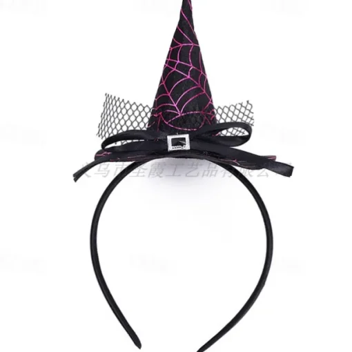 Witch Halloween Hat Halloween Props Halloween Adults' Women's Girls' Halloween Carnival Mardi Gras Easy Halloween Costumes Dress Up