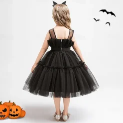 Witch Pumpkin Halloween Dress Costume Walpurgis Night Dress Up Kid's Women's Carnival Party / Evening Easy Halloween Costumes Dress Up