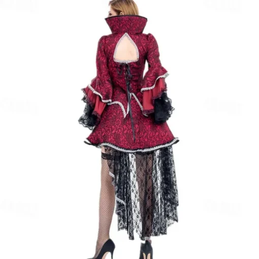 Witch Vampire Movie / TV Theme Costumes Halloween Cosplay Costume Party Costume Masquerade Walpurgis Night Outfits Cosplay Adults' Women's Masquerade Mardi Gras Performance Party Halloween Easy