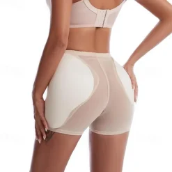 Women Butt Lifter Padded Shapewear Tummy Control Knickers Shaping Panties High Waist Trainer Body Shaper Seamless Hip Enhancer Thigh Slimmer Shorts Slimming Briefs Boyshorts