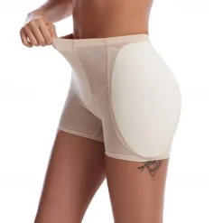 Women Butt Lifter Padded Shapewear Tummy Control Knickers Shaping Panties High Waist Trainer Body Shaper Seamless Hip Enhancer Thigh Slimmer Shorts Slimming Briefs Boyshorts