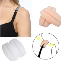 Women Silicone Bra Strap Decompression anti-Slip Shoulder Pads Underwear Shoulder Pads Accessories