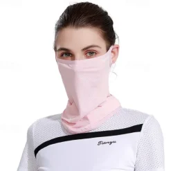 Women Summer Anti-UV Quick-drying Face Cover Scarf Breathable Neck Protection