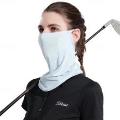 Women Summer Anti-UV Quick-drying Face Cover Scarf Breathable Neck Protection