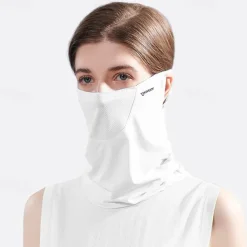 Women Summer Anti-UV Quick-drying Face Cover Scarf Breathable Neck Protection