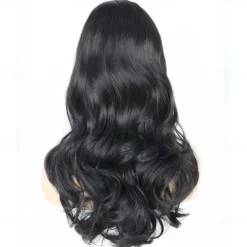 Women Wigs Black Beehive Wigs Bouffant Wig Long Wavy Carnival 60s 70s Costume Party Wig Halloween Wigs