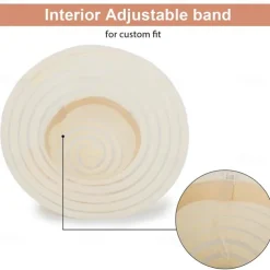 Women-Organza-Kentucky Sun Hats-Summer-Wide-Brim-Flower-Church-Hats for Tea Party Bridal Wedding Dress-Derby Hat