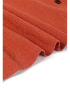 Women's 100% Cotton Shirt Patchwork Casual Daily Weekend Solid Casual Linen Like Short Sleeve Crew Neck Round Neck White Summer Spring