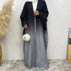 Women's Abaya Kaftan Dress Dubai Islamic Arabic Arabian Muslim Ramadan Adults'