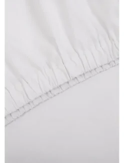 Women's Active Basic Cotton Linen Sets Two Piece Sets Blouse Sleeveless Crew Neck Solid Color Split Thigh Daily Holiday Weekend White Khaki Summer Regular Fit