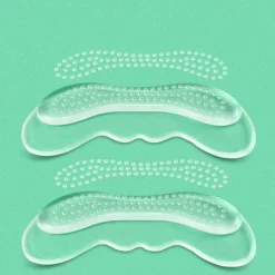 Women's Anti-Slip Gel Heel Cushion Inserts – Transparent Silicone Shoe Pads for Blister Prevention & Comfort – Ideal for High Heels, Flats & Loafers