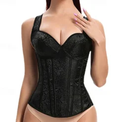 Women's Backless Carnival Date Club Corsets Luxury Retro Floral Home Outfits