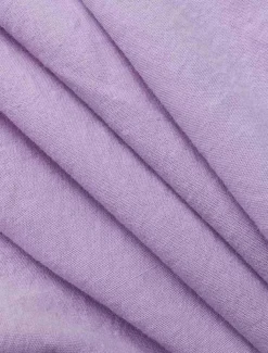 Women's Black Light Purple khaki Summer Spring Fall Maxi Dress Cotton Linen Dresses Black Dress Vintage Dress Elegant Bohemia Fashion Puff Balloon Sleeve Vacation Office Dailywear Loose Fit Crew Neck