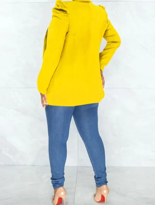 Women's Blazer Business Office Formal Blazer Suit Party Evening Jacket Casual Daily Spring Outerwear Long Sleeve