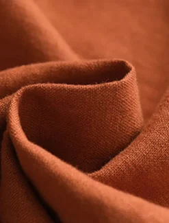 Women's Blazer Work Button Solid Color Breathable OL Style Regular Fit Outerwear Long Sleeve Fall Orange M