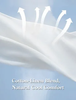 Women's Blouse Cotton Linen Shirts Solid Color Stylish Casual Short Sleeve Crew Neck Regular Tops Daily Holiday Going out Hollow Out White Orange Green Summer Spring