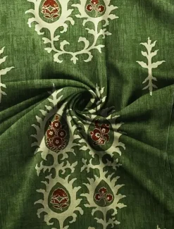 Women's Blouse Tunic V Neck Long Sleeve Boho Casual Tops Floral Graphic Vintage Tropical Regular Tops Daily Wear Print Blue Orange Green