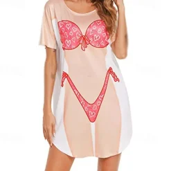 Women's Body Bikini Cover-Ups 3D Graphic For Women's Adults' Saint Patrick's Day 3D Print Party