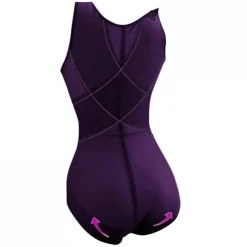 Women's Bodysuits Shapewears Criss Cross Classic Tummy Control Home Office Valentine's Day Plus Size Sport Seamless Sexy Solid Color Pure Color Buckle Seamed Home Outfits
