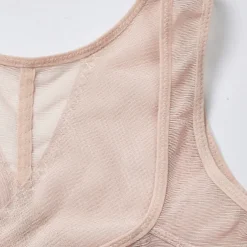 Women's Bodysuits Shapewears Criss Cross Classic Tummy Control Home Office Valentine's Day Plus Size Sport Seamless Sexy Solid Color Pure Color Buckle Seamed Home Outfits