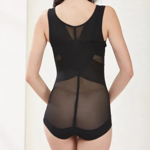 Women's Bodysuits Shapewears Criss Cross Classic Tummy Control Home Office Valentine's Day Plus Size Sport Seamless Sexy Solid Color Pure Color Buckle Seamed Home Outfits