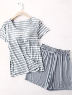 Women's Bolero Top Daily Date Going out Fashion Long Sleeve Crew Neck Black Summer Spring Home Outfits