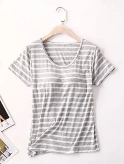 Women's Bolero Top Daily Date Going out Fashion Long Sleeve Crew Neck Black Summer Spring Home Outfits