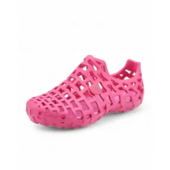 Women's Breathable Hollow Out Beach Shoes - Lightweight Slip-On Water Shoes for Beach & Outdoor Activities