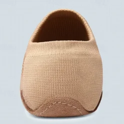 Women's Breathable Knit Jazz Dance Shoes – Lightweight Soft Sole Slip-On Dance Sneakers for Practice & Performance