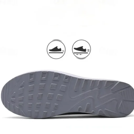 Women's Breathable Slip-On Platform Sneakers – Comfortable and Stylish Walking Shoes