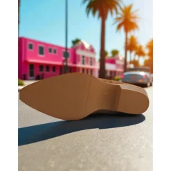 Women's Brown Suede Western Cowboy Boots - Comfortable Walking Mid-Calf Pointed Toe Block Heel Boots for Ladies, Bohemian Style, Ideal for Music Festivals, Rodeos, and Fall Outfits